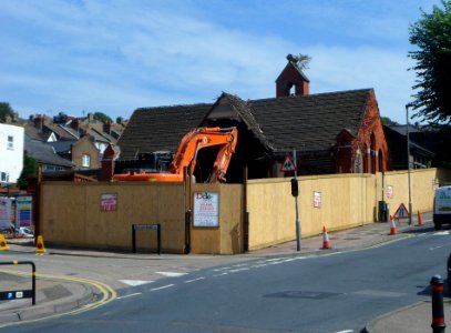 Demolition of the Former St Alban's Church, Coombe Road, Brighton (August 2013) (18)