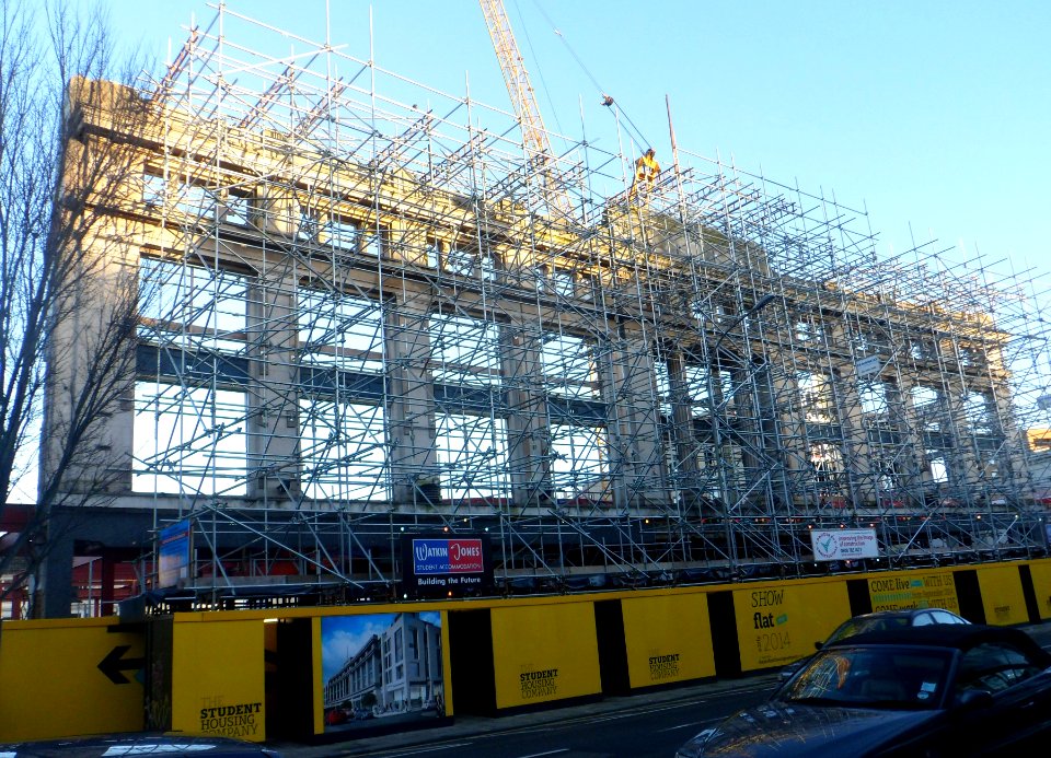 Demolition of Former Co-Op Department Store, London Road, Brighton (December 2013) (3)