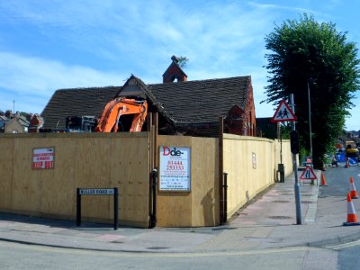 Demolition of the Former St Alban's Church, Coombe Road, Brighton (August 2013) (6)