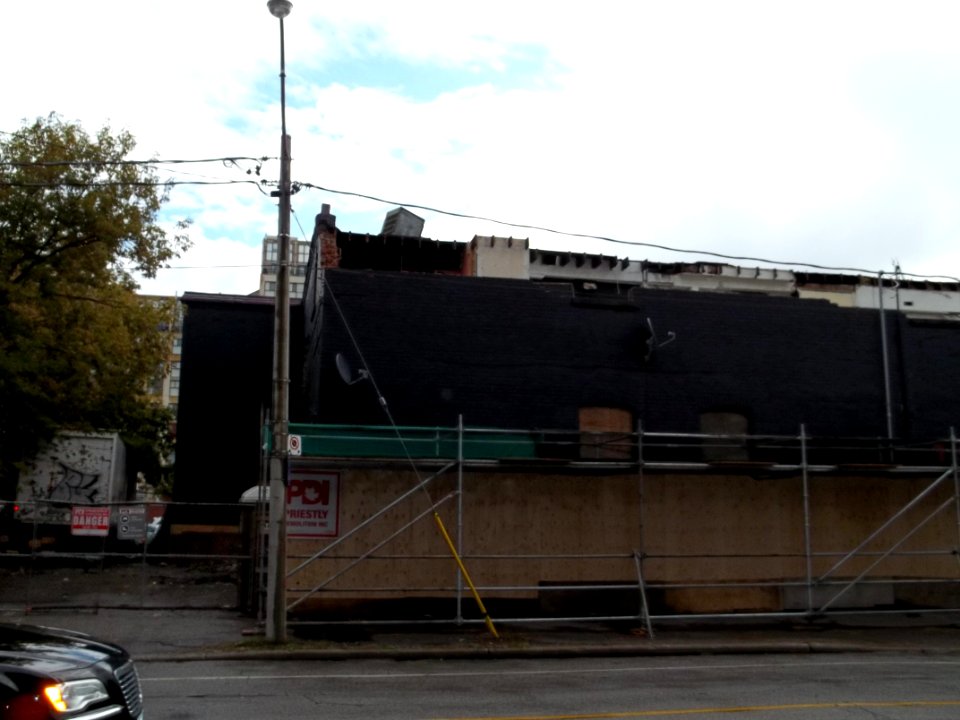 Demolition of Siesta Nouveaux, NE corner of Lower Sherbourne and the Esplanade -ag