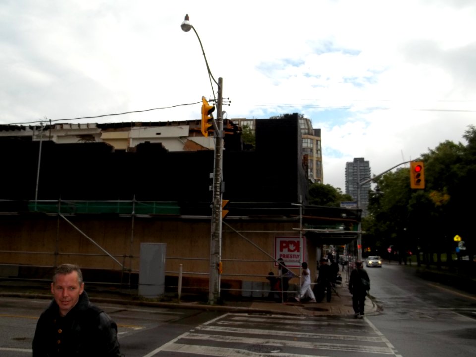 Demolition of Siesta Nouveaux, NE corner of Lower Sherbourne and the Esplanade -aj