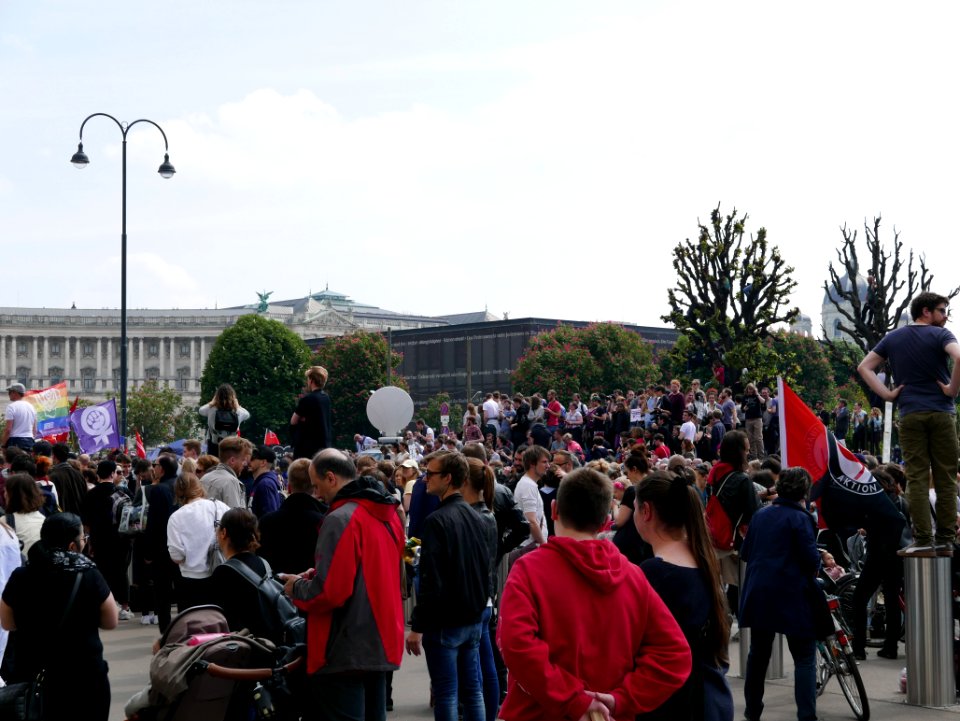Demonstration am Ballhausplatz ("Ibiza-Affäre"), 18.05.2019
