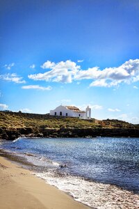 Chapel sea sky photo