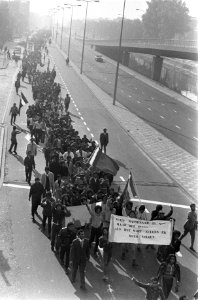 Demonstratie Zuid-Molukkers in Den Haag, Bestanddeelnr 923-8769