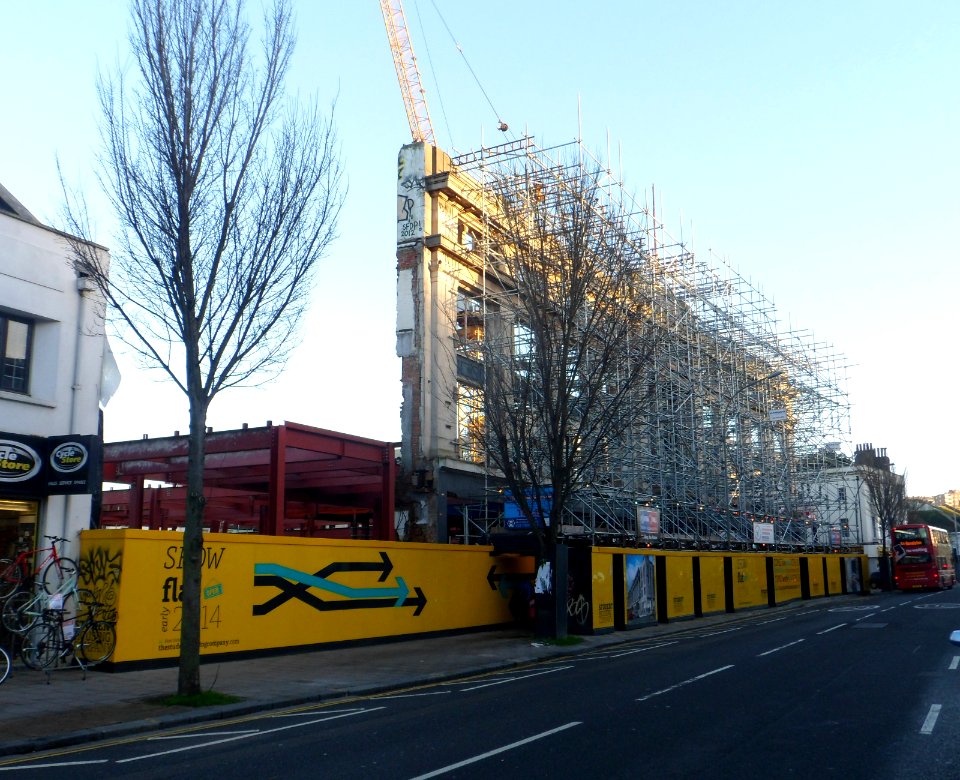 Demolition of Former Co-Op Department Store, London Road, Brighton (December 2013) (1)