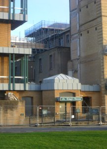 Demolition of North Wing of King's House, Queen's Gardens, Hove (22 December 2019) (7)