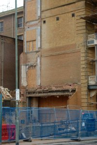 Demolition of North Wing of King's House, Queen's Gardens, Hove (2 February 2020) (6)