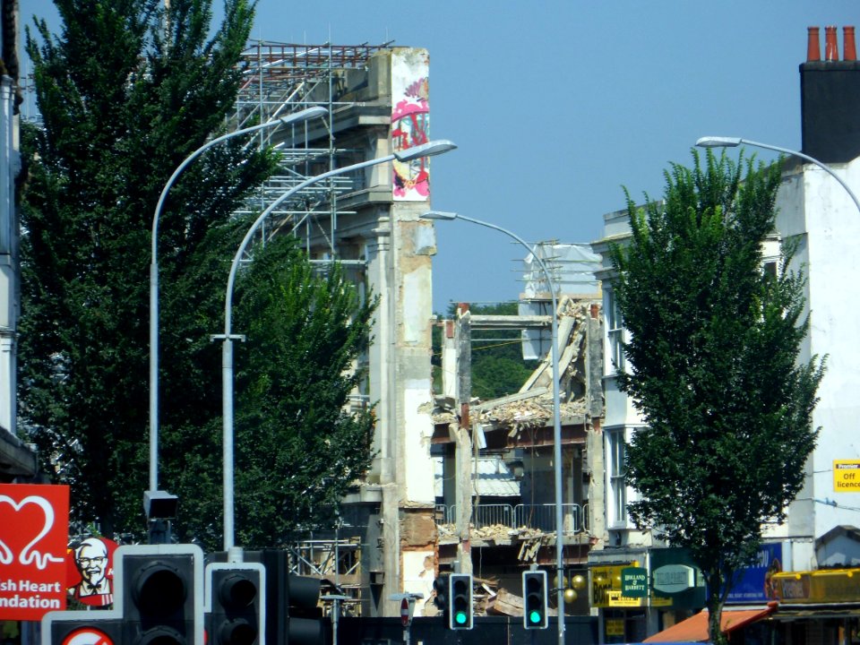 Demolition of Former Co-Op Department Store, London Road, Brighton (August 2013) (18)