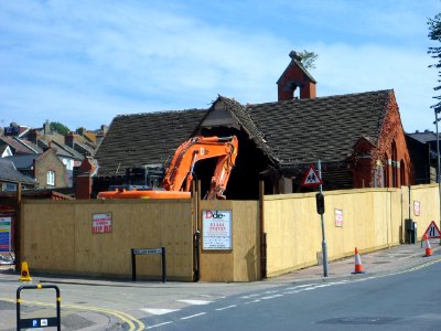 Demolition of the Former St Alban's Church, Coombe Road, Brighton (August 2013) (20)