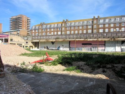 Demolition of Circus Street Municipal Market, Circus Street, Brighton (March 2017) (3)