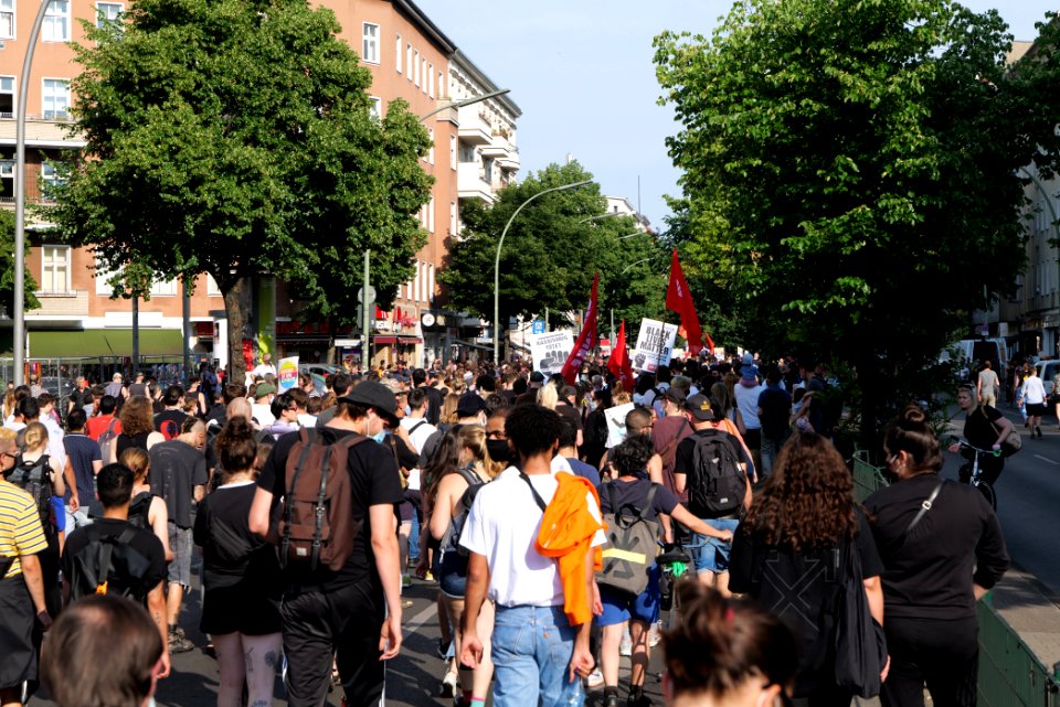 Demonstration against Nazi attacks in Neukölln 2020-06-26 20