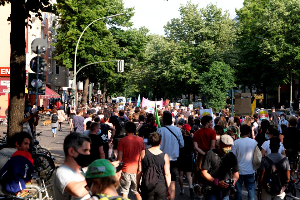 Demonstration against Nazi attacks in Neukölln 2020-06-26 30