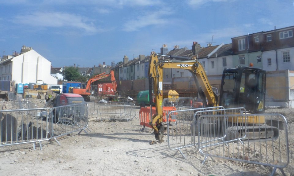 Demolition of Former Co-Op Department Store, London Road, Brighton (August 2013) (12)