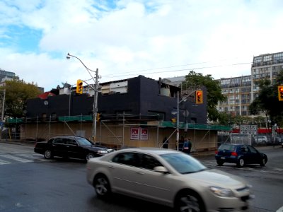 Demolition of Siesta Nouveaux, NE corner of Lower Sherbourne and the Esplanade -au