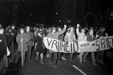Demonstraties, protesten, bijeenkomsten, Bestanddeelnr 923-4588