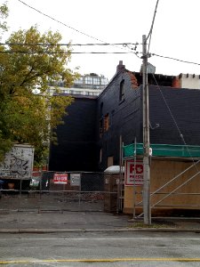 Demolition of Siesta Nouveaux, NE corner of Lower Sherbourne and the Esplanade -ay