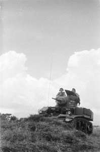 Demonstraties Eskadron Vechtwagens KNIL Tank ¨Breskens¨, Bestanddeelnr 93-6-4