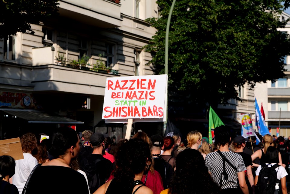 Demonstration against Nazi attacks in Neukölln 2020-06-26 16