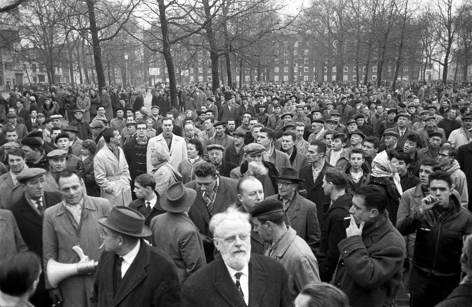 Demonstraties Antwerpen, overzicht demonstratie, Bestanddeelnr 911-9612