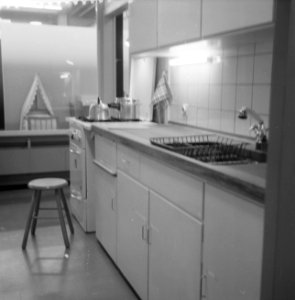 Demonstraties van ieder huis straks in het Bouwcentrum te Rotterdam, Bestanddeelnr 909-7669