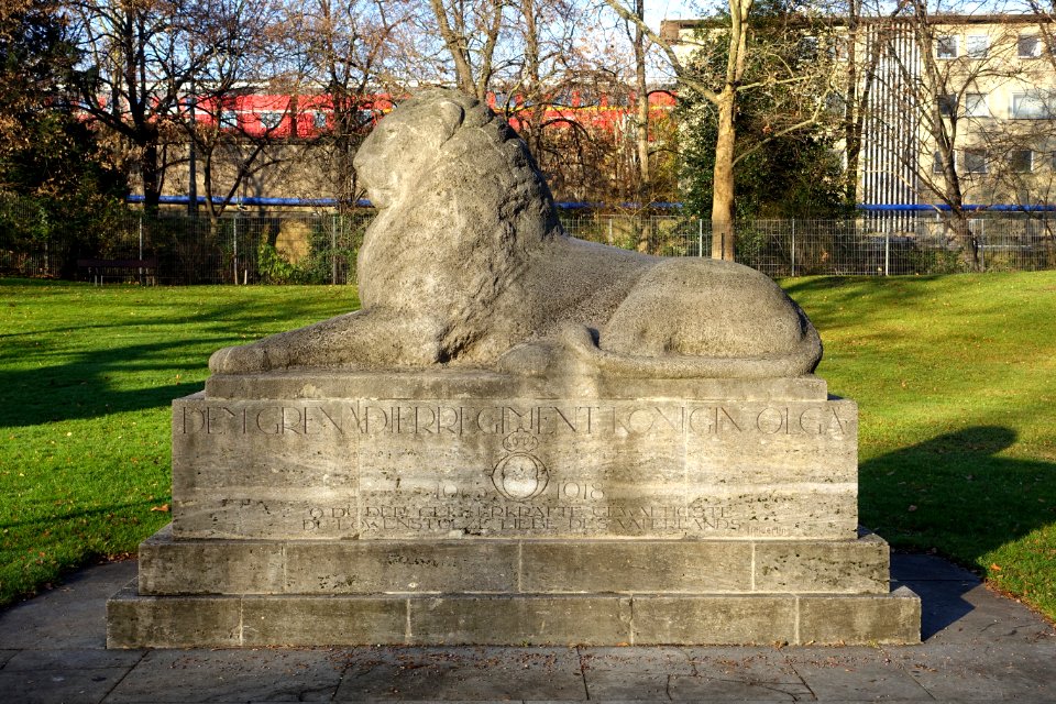 Denkmal Olga-Grenadiere - Schlossgarten Stuttgart - Stuttgart, Germany - DSC01570