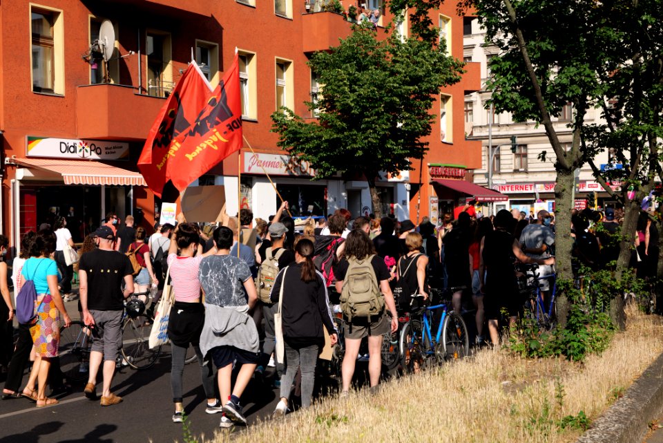 Demonstration against Nazi attacks in Neukölln 2020-06-26 23