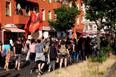 Demonstration against Nazi attacks in Neukölln 2020-06-26 23