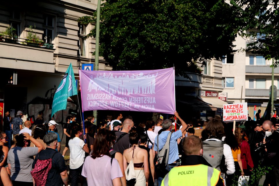 Demonstration against Nazi attacks in Neukölln 2020-06-26 17