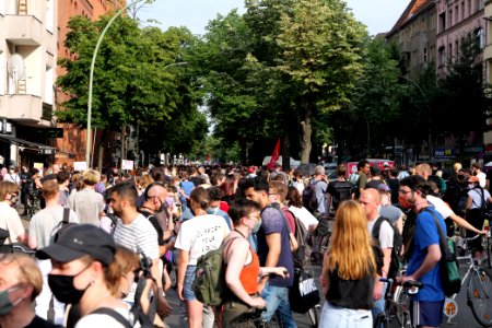 Demonstration against Nazi attacks in Neukölln 2020-06-26 39