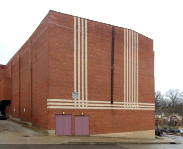 Denis Theatre, rear, Mount Lebanon, 2021-03-11