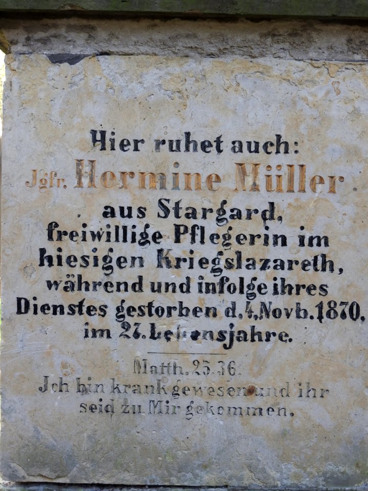 Denkmal 1870-71, Alter Friedhof Greiz 4