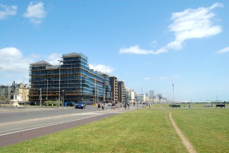 Demolition of North Wing of King's House, Queen's Gardens, Hove (24 May 2020) (3)