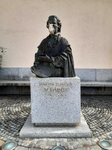Denkmal Kremser Schmidt Covid19 FaceMask 202004