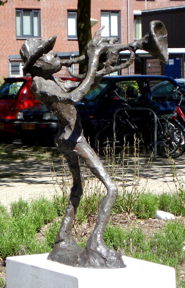 Denhaag kunstwerk jazzmusicus