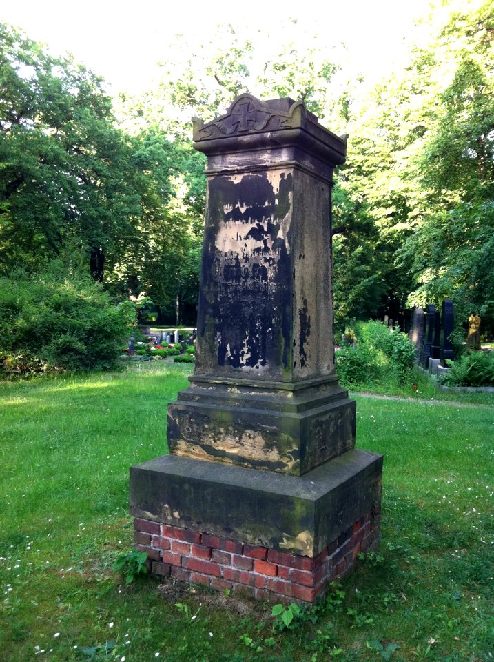 Denkmal Nordfriedhof Halle 1870-71