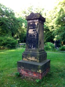 Denkmal Nordfriedhof Halle 1870-71