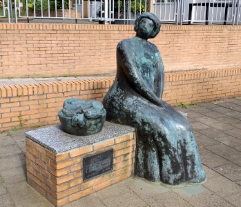 Denhaag kunstwerk lammetje groen