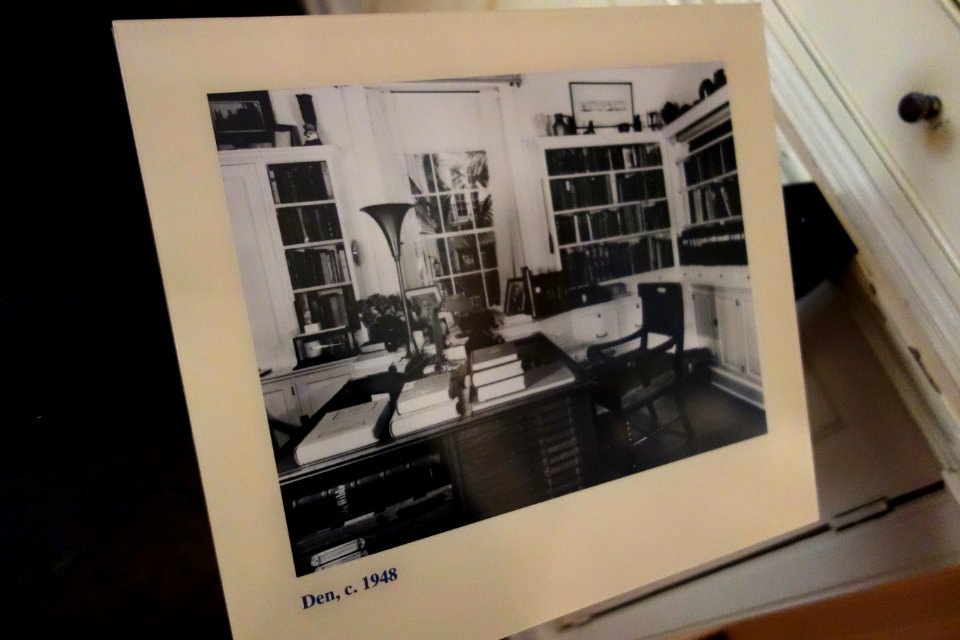 Den photograph, c. 1948 - Heritage Exhibit - Longwood Gardens - DSC00919