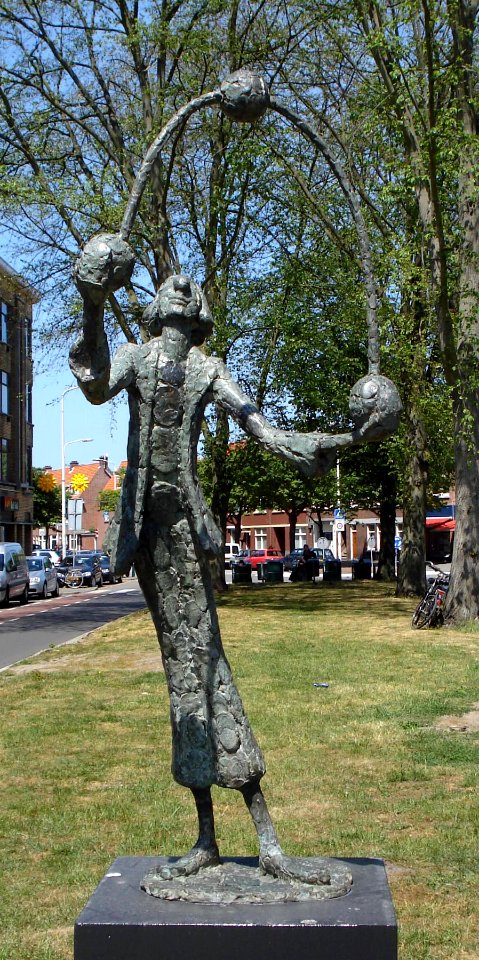 Denhaag kunstwerk clown
