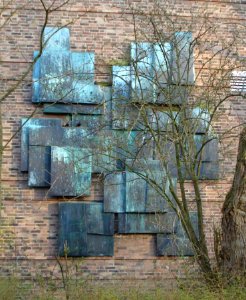 Denhaag kunstwerk metalen object