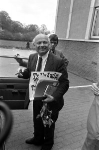 Den Uyl bij Tanzania als toetssteen in de Drieburg in Driebergen Den Uyl tijd, Bestanddeelnr 927-1361