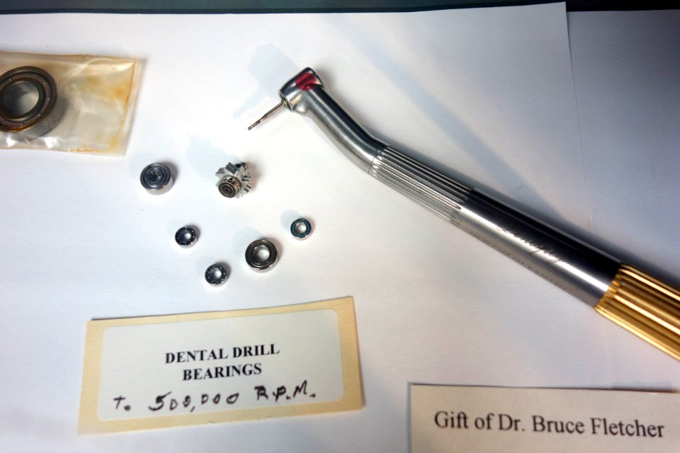 Dental drill bearings - New Britain Industrial Museum - DSC09806