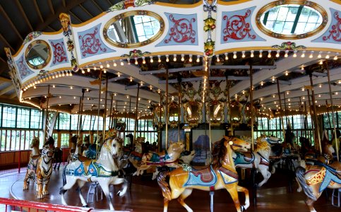 Dentzel Carousel, San Francisco Zoo - San Francisco, CA - DSC03408 photo