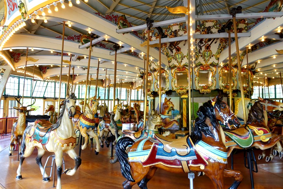 Dentzel Carousel, San Francisco Zoo - San Francisco, CA - DSC03437