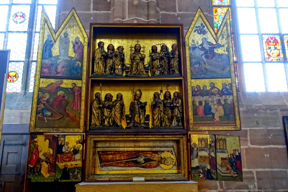 Deocarus-Altar - St. Lorenz church - Nuremberg, Germany - DSC01685