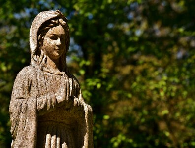 Religion sculpture stone figure