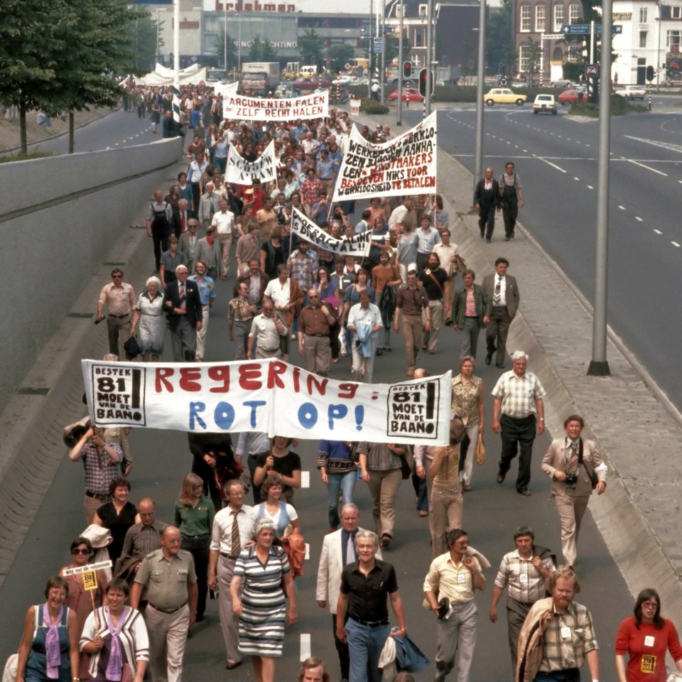 Demonstratie tegen Bestek 81 (1978)