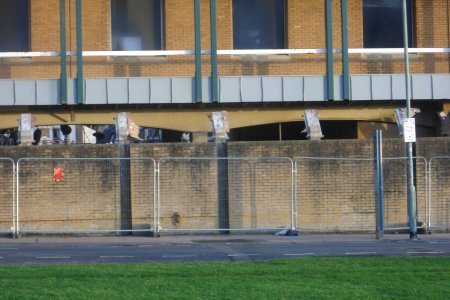 Demolition of North Wing of King's House, Queen's Gardens, Hove (22 December 2019) (8)