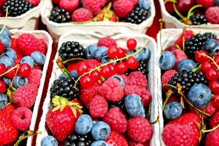 Fruits mixed fruit stand