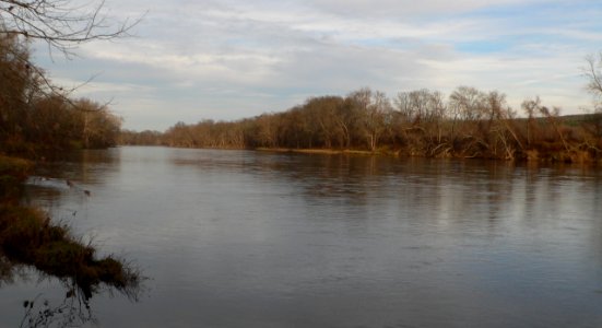 Delaware River from Raymondskill mouth US